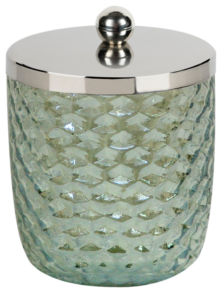 nu steel Sea Glass Cotton Jar