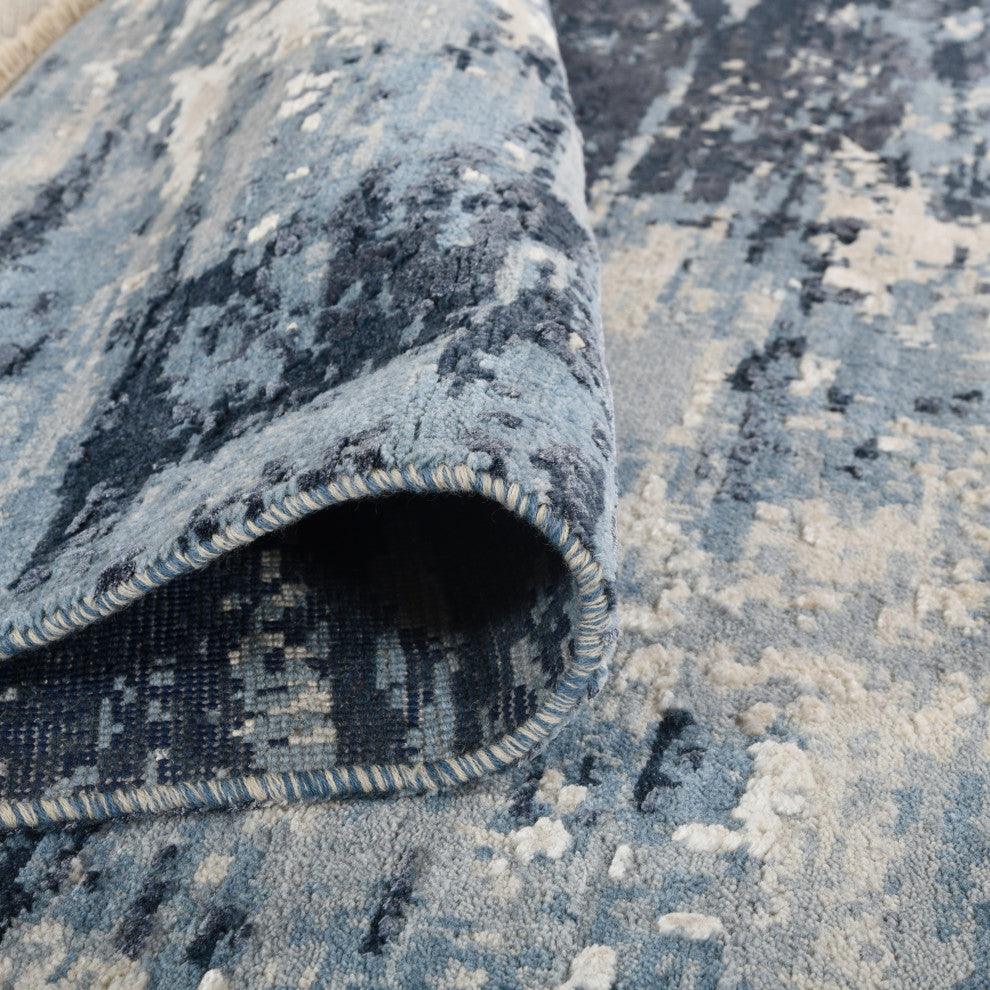 Hermitage Alyanna Area Rug Blue, 9' X 12'