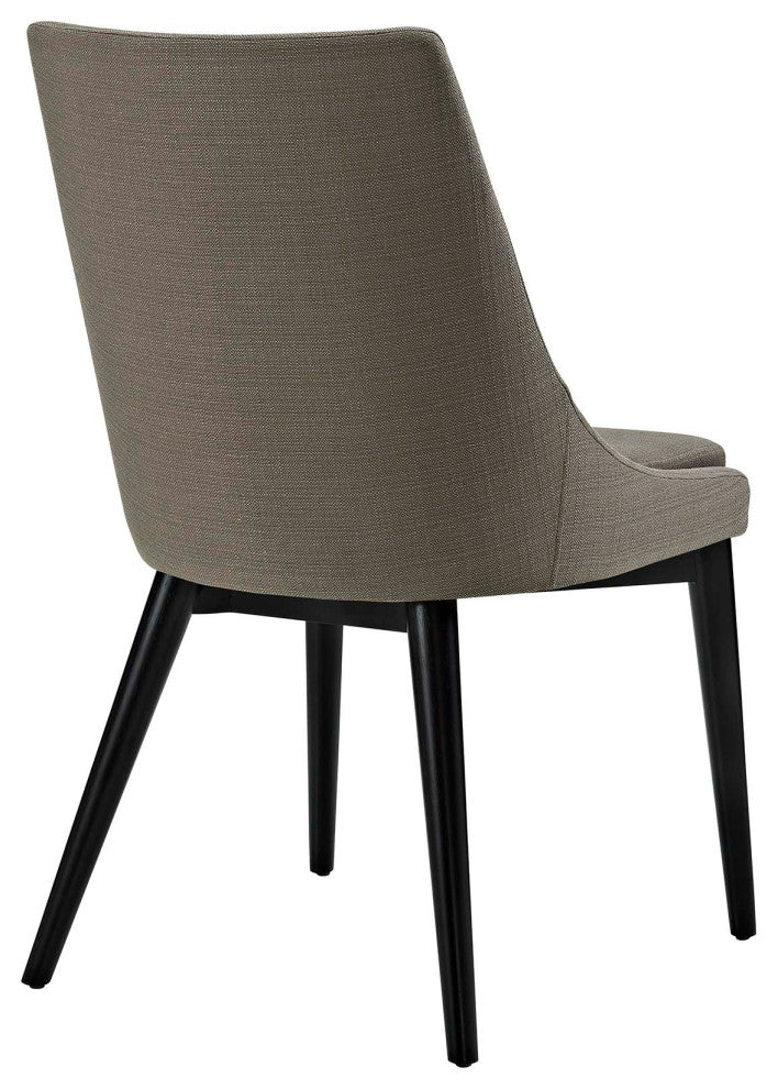 Modern Granite Viscount Dining Side Chair Fabric <br>Set of 2