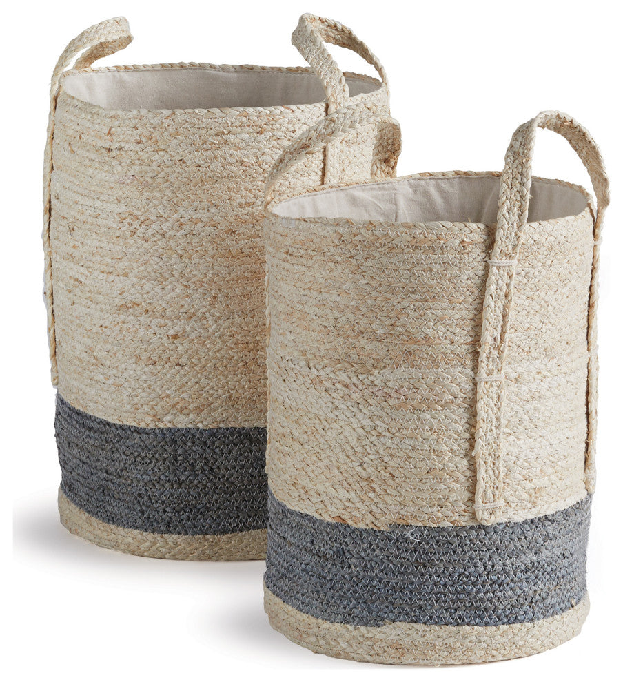 Quinn Round Baskets, Set of 2