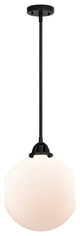 Beacon Mini Pendant, Matte Black, Matte White, Matte White