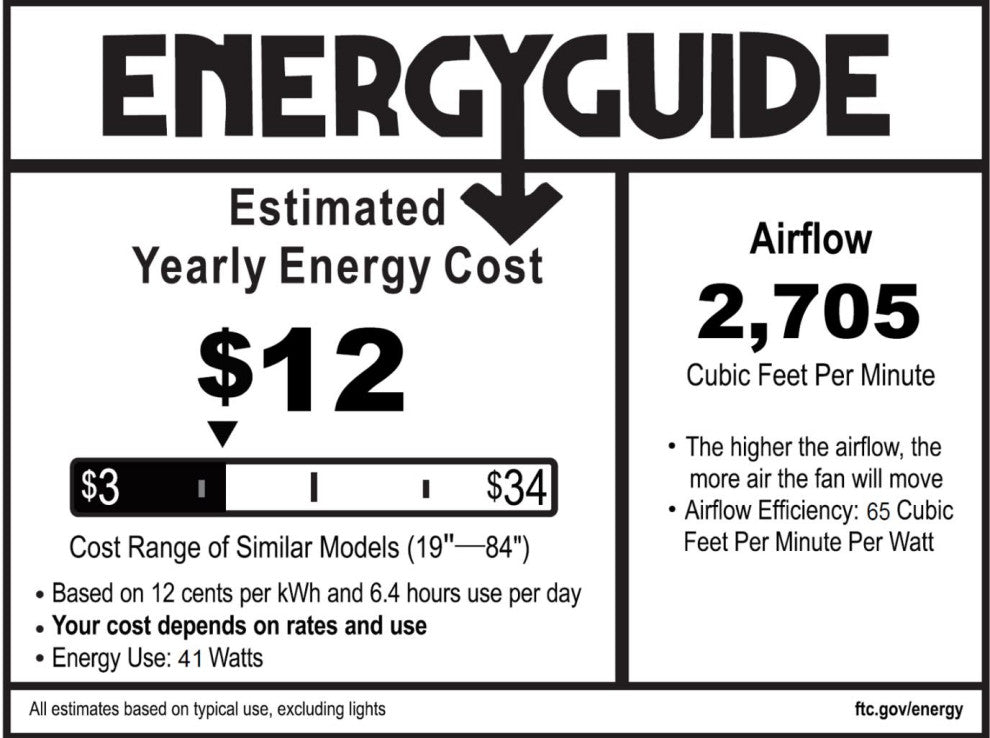 MinkaAire Light Wave 44 Light Wave 44" 3 Blade Indoor LED Ceiling - Coal