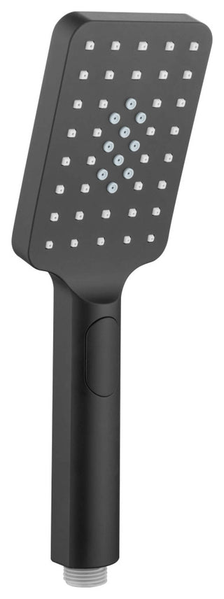 Cube 3 Settings ABS Handheld Shower Head, Matte Black