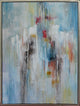 Hanging Wall Art Painting With Silver Border Frame
