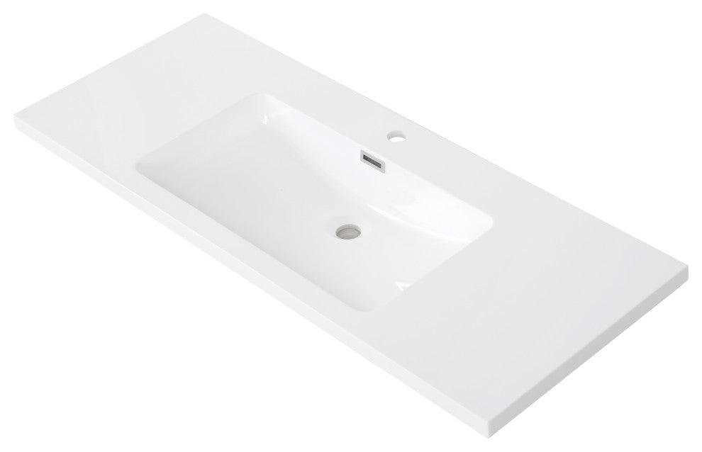48" Solid Surface Resin Streamline K-1203-SIN-48 Vanity Top