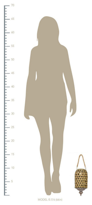 Hanging Bamboo Woven Lantern