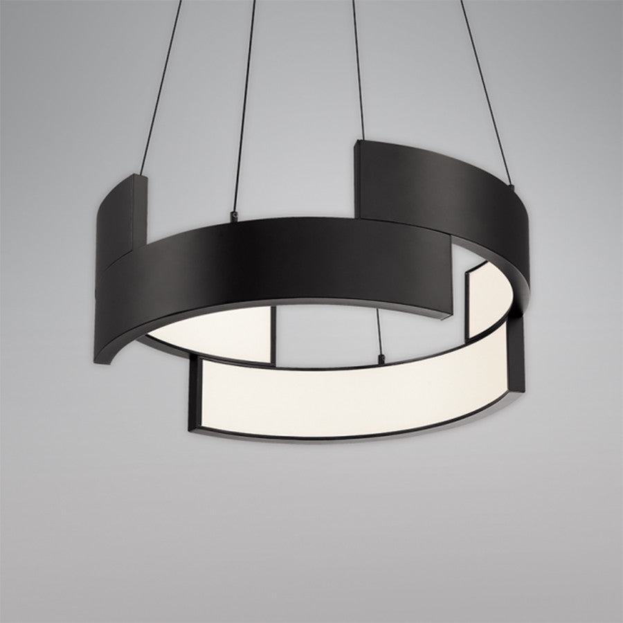 W.A.C. Lighting Trap LED Pendant PD-95820-BK