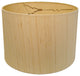 14" Inherent Slanted Drum Raw Silk Lampshade