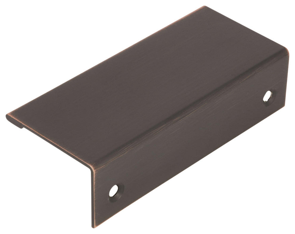Amerock Edge Pull Collection Cabinet Edge Pull, Set of 10, Oil Rubbed Bronze