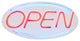 17.75" LED Neon Style ''Open'' Wall Sign