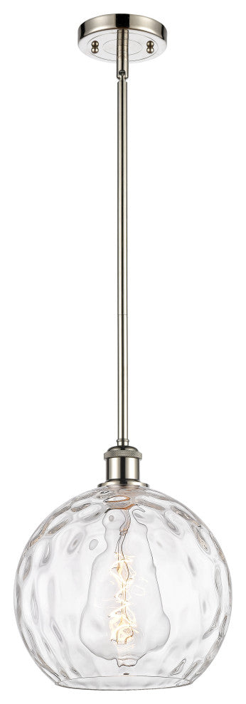 Innovations 516-1S-PN-G1215-10-LED 1-Light Mini Pendant, Polished Nickel