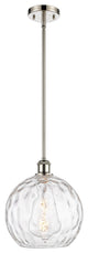 Innovations 516-1S-PN-G1215-10-LED 1-Light Mini Pendant, Polished Nickel