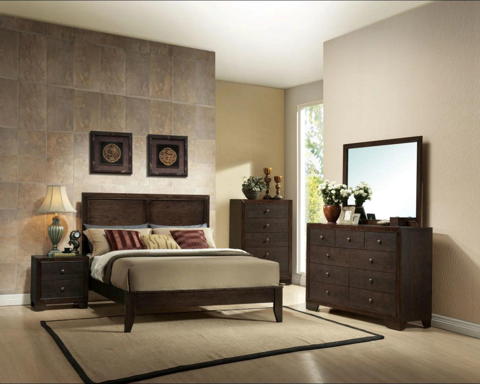 Dresser with 9 Drawers, Espresso