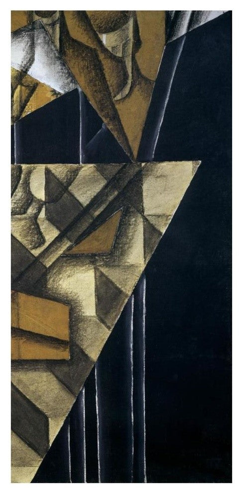 "Teacups (right)" Digital Paper Print by Juan Gris, 19"x38"