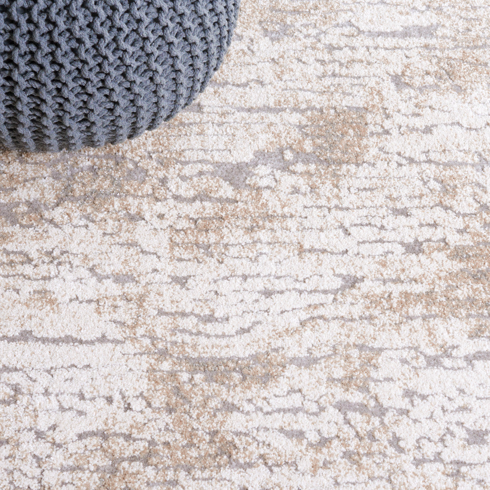 Safavieh Spirit Collection, SPR126 Rug, Taupe/Ivory, 5'3"x7'6"