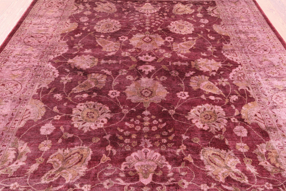 8' 3" X 10' 3" Full Pile Overdyed Handmade Rug - WR1957