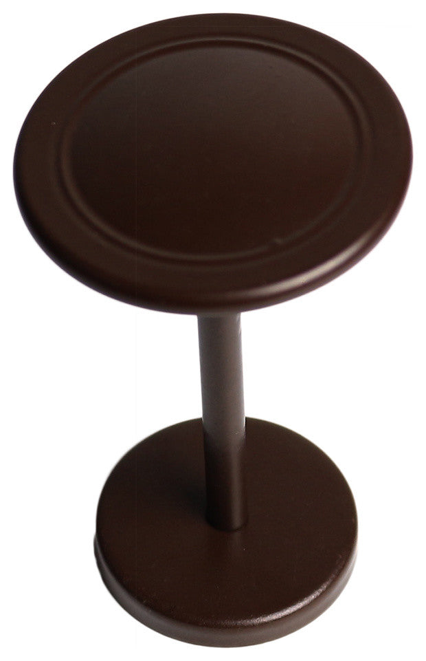 Button Medallion Drapery Holdback, Bronze, 1 Pc.