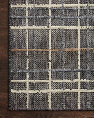 Loloi II Rainier Charcoal / Multi 18" x 18" Sample Rug