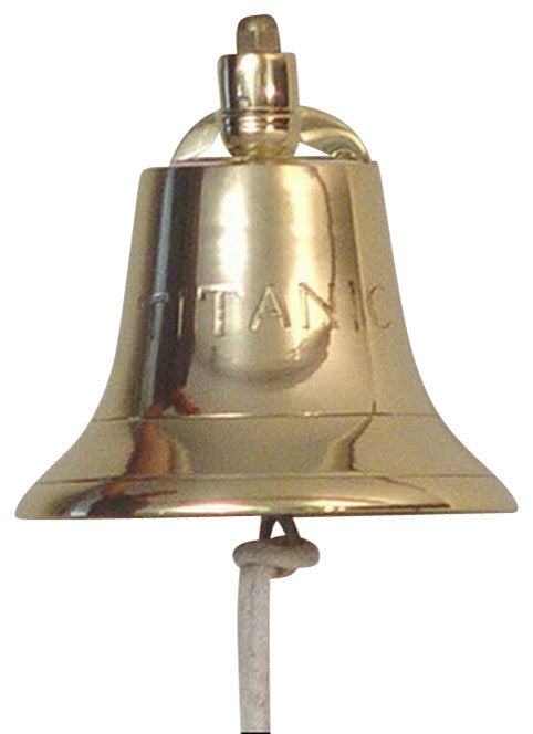 6" Titanic Brass Ship Bell