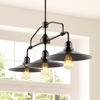 Cade 3-Light Metal LED Pendant, Oil Rubbed Bronze, Width: 38.5"