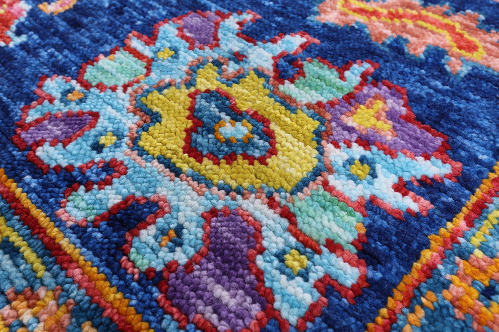 Turkish Oushak Handmade Rug 8' 0" X 9' 11" - Q14832