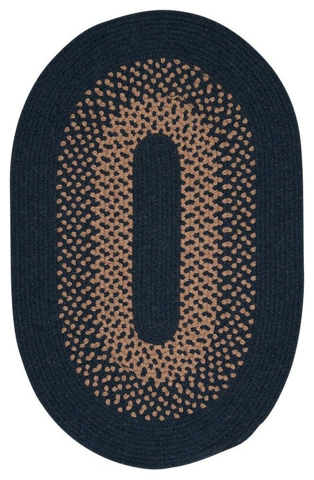 Colonial Mills Madison MD54 Blue Moon Traditional Area Rug, Round 6'x6'