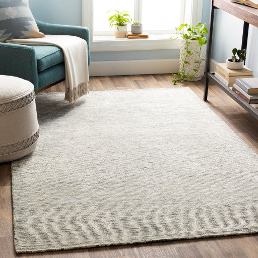 Surya Strada SDA-2306 8'x10' Rug, Khaki/Sea Foam/Teal/Cream