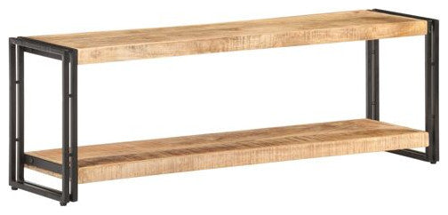 vidaXL TV Stand TV Console Wall-mounted Sideboard Media Unit Rough Mango Wood