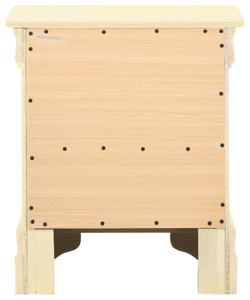 Louisphillipe Nightstand, Beige
