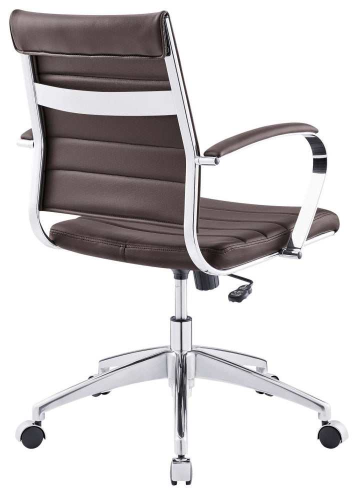 Jive Mid Back Office Chair EEI-273-BRN