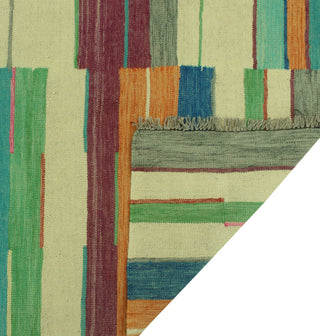 Winchester Kilim Rosa Beige/Blue Rug, 6'9x9'10