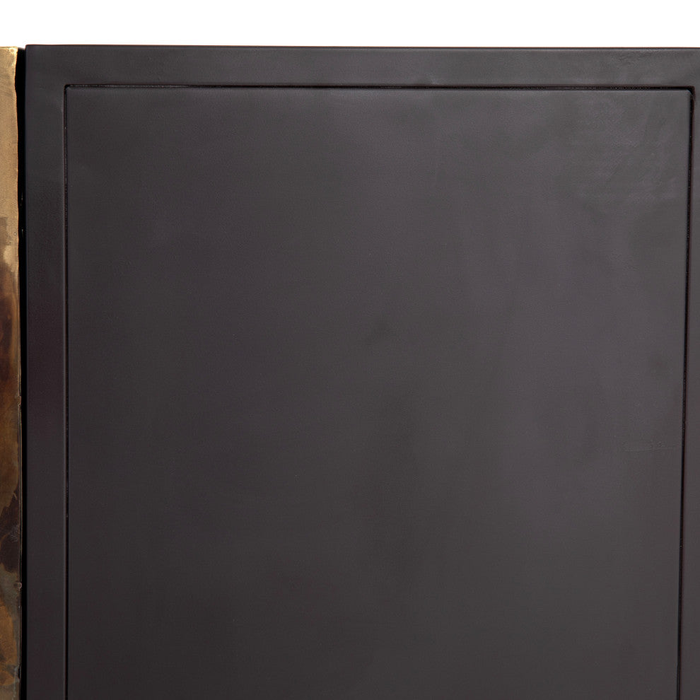 Stormy Media Console, Aged Brown