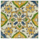 3.94"x3.94" Houda Ceramic Tile, Set Of 10