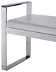 Pasargad Home Luxe Collection Bench, Leather