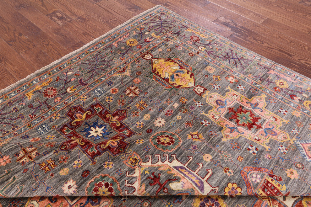 8' 1" X 9' 8" Persian Hand Knotted Wool Rug - Q12443
