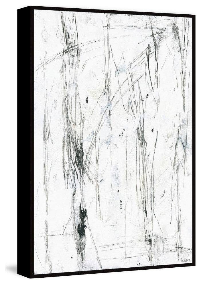 "Calm Energy" Floater Framed Painting Print on Canvas, 24x36