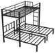 Gewnee Twin over Twin & Twin Bunk Beds for 3