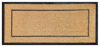 Natural Coir & Rubber Extra Large Doormat 30x60, Picture Frame