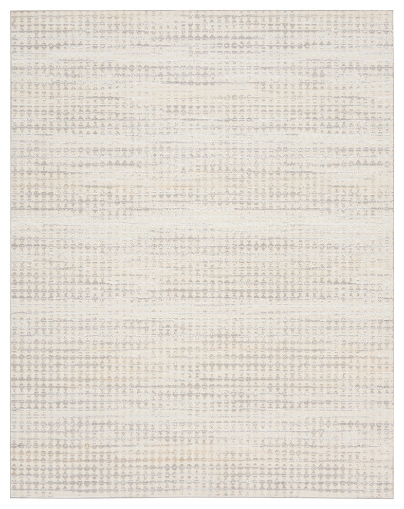 Calvin Klein CK950 Rush 8' x 10' Ivory Multicolor Modern Indoor Area Rug