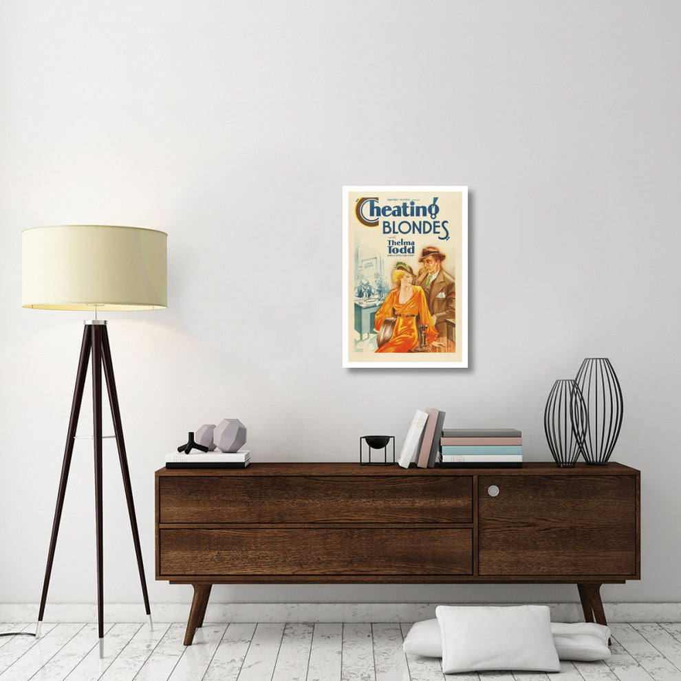 "Vintage Vices: Cheating Blondes" Digital Paper Print by Vintage Vices, 22"x32"