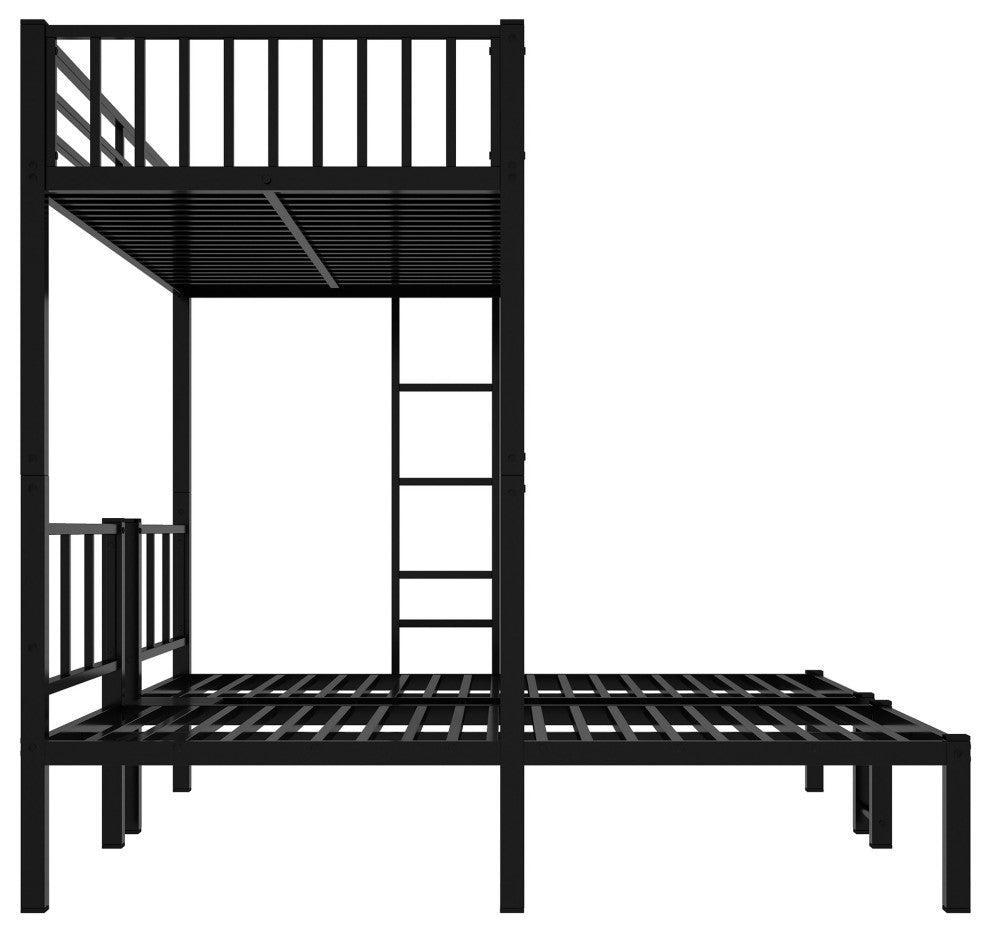 Gewnee Twin over Twin & Twin Bunk Beds for 3