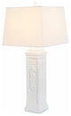 Sea Horse Shutter 32" Shutter Lamp WithUSB Bright White, Set of 2
