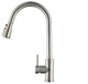 Brushed Nickel Single Hole Pull Out Spout Kitchen Sink Faucet