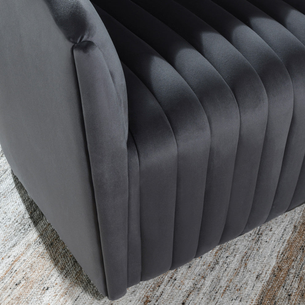 Marion Swivel Accent Chair By Kosas Home