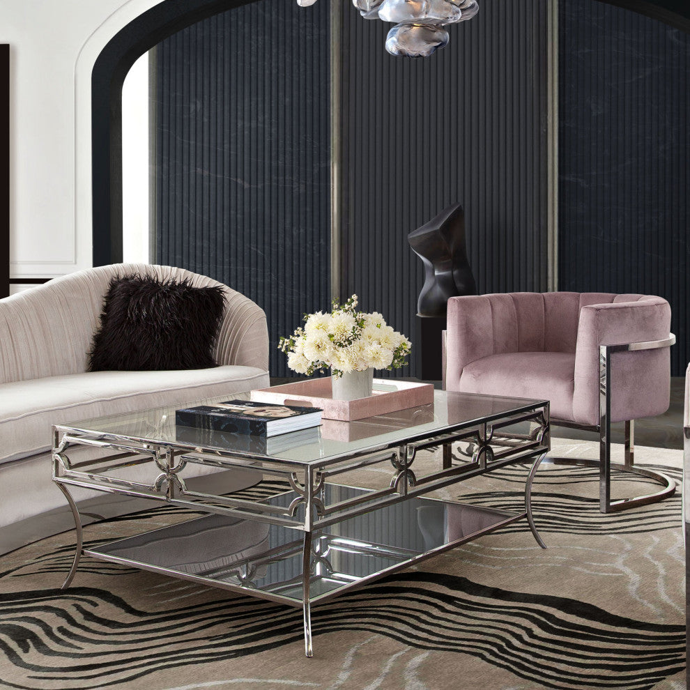 Avalon Cocktail Table, Gray