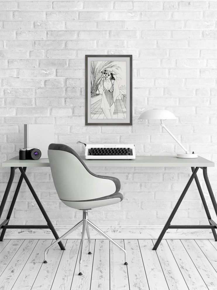 "Capture the Moment" Framed Painting Print, 24"x36"