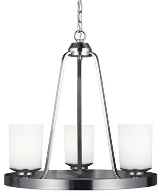 Generation Lighting 3130703 Kemal 3 Light 19"W Chandelier - Brushed Nickel
