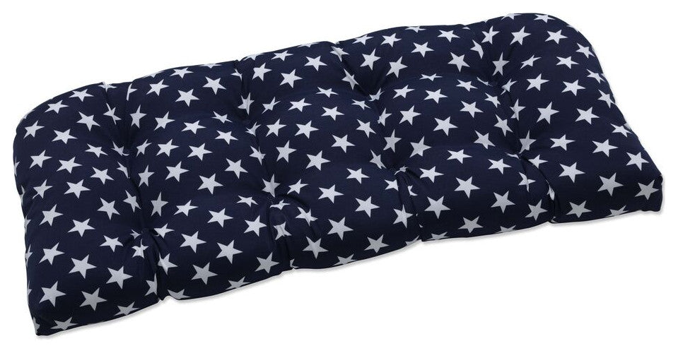Macey Americana Wicker Loveseat Cushion