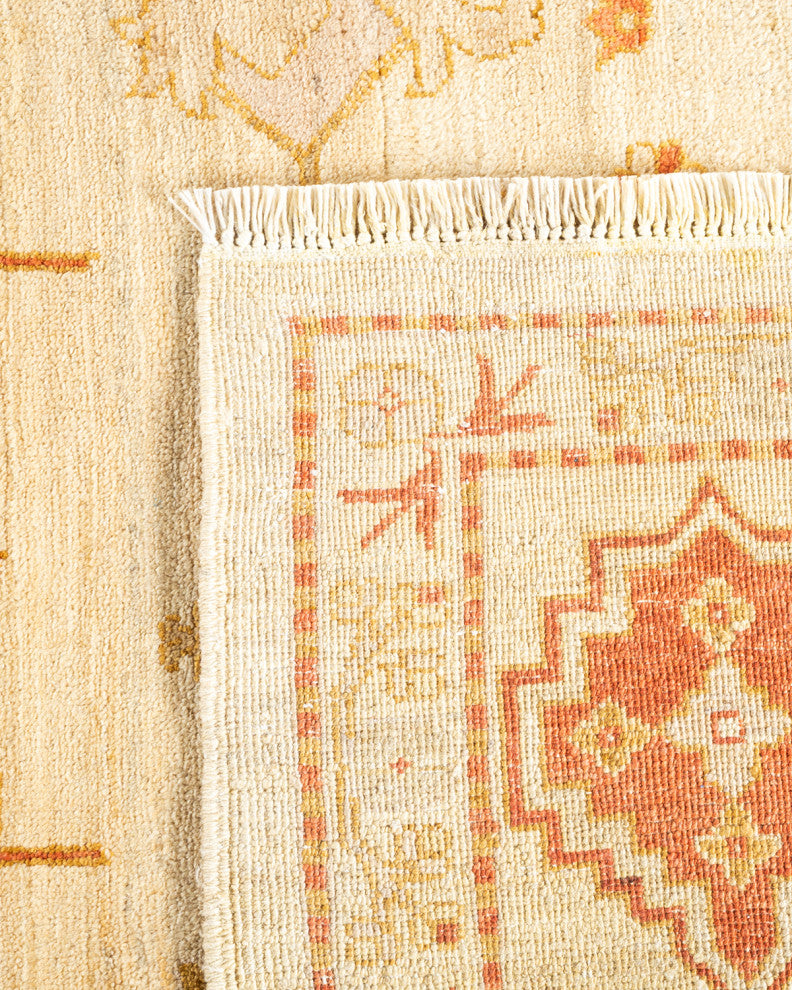 Bogor One-of-a-Kind Hand-Knotted Area Rug Ivory, 9'0"x12'0"