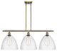 Innovations 516-3I-AB-GBD-124 3 Light Island Light, Antique Brass
